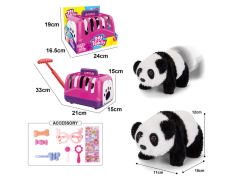 B/O Walking Panda Set toys