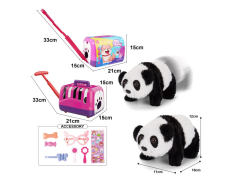 B/O Walking Panda Set toys