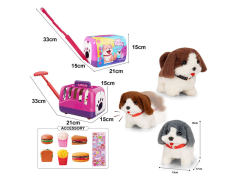 B/O Walking Dog Set(2C) toys