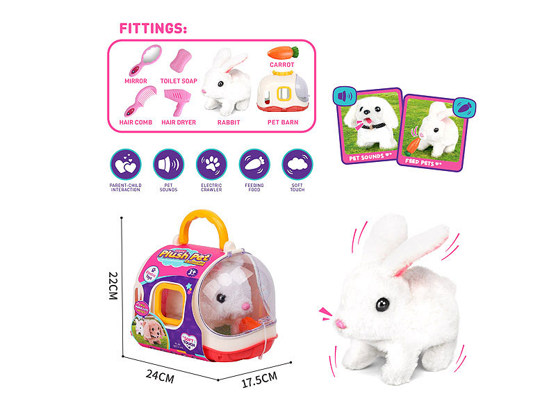 B/O Rabbit Set W/S toys