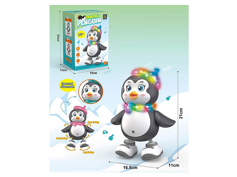 B/O Dancing Penguins(2C) toys