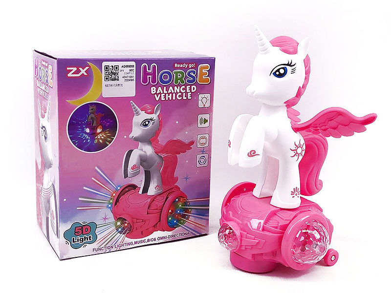 B/O universal Horse W/L toys