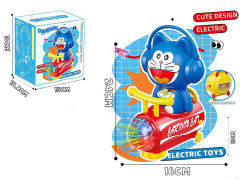 B/O universal Doraemon W/L(2C) toys