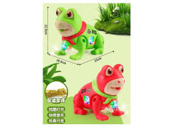 B/O Frog W/L_M(2C) toys