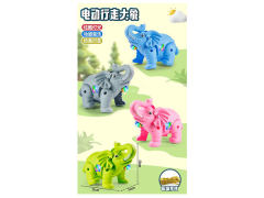 B/O Elephant W/L_M(4C) toys