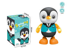 B/O Walking Dancing Penguins W/L_M toys