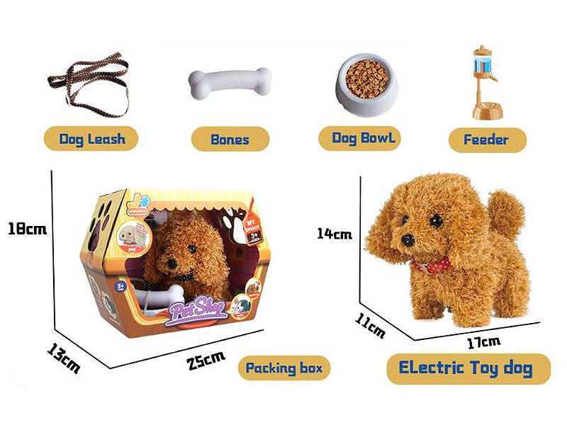 B/O Pet Dog Set toys