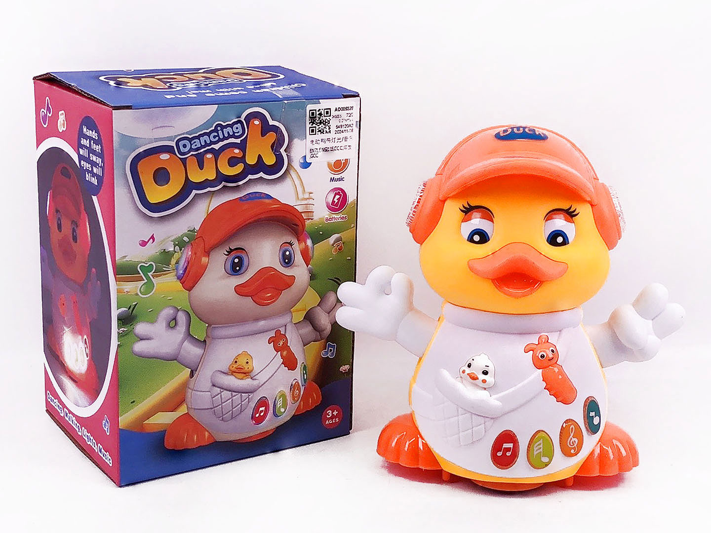 B/O Duck W/L_M toys