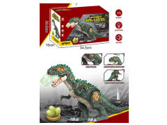 B/O Spray Tyrannosaurus Rex W/L_S toys