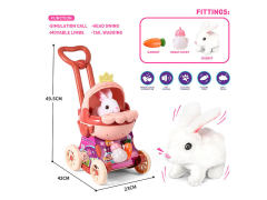 B/O Rabbit Set W/S toys