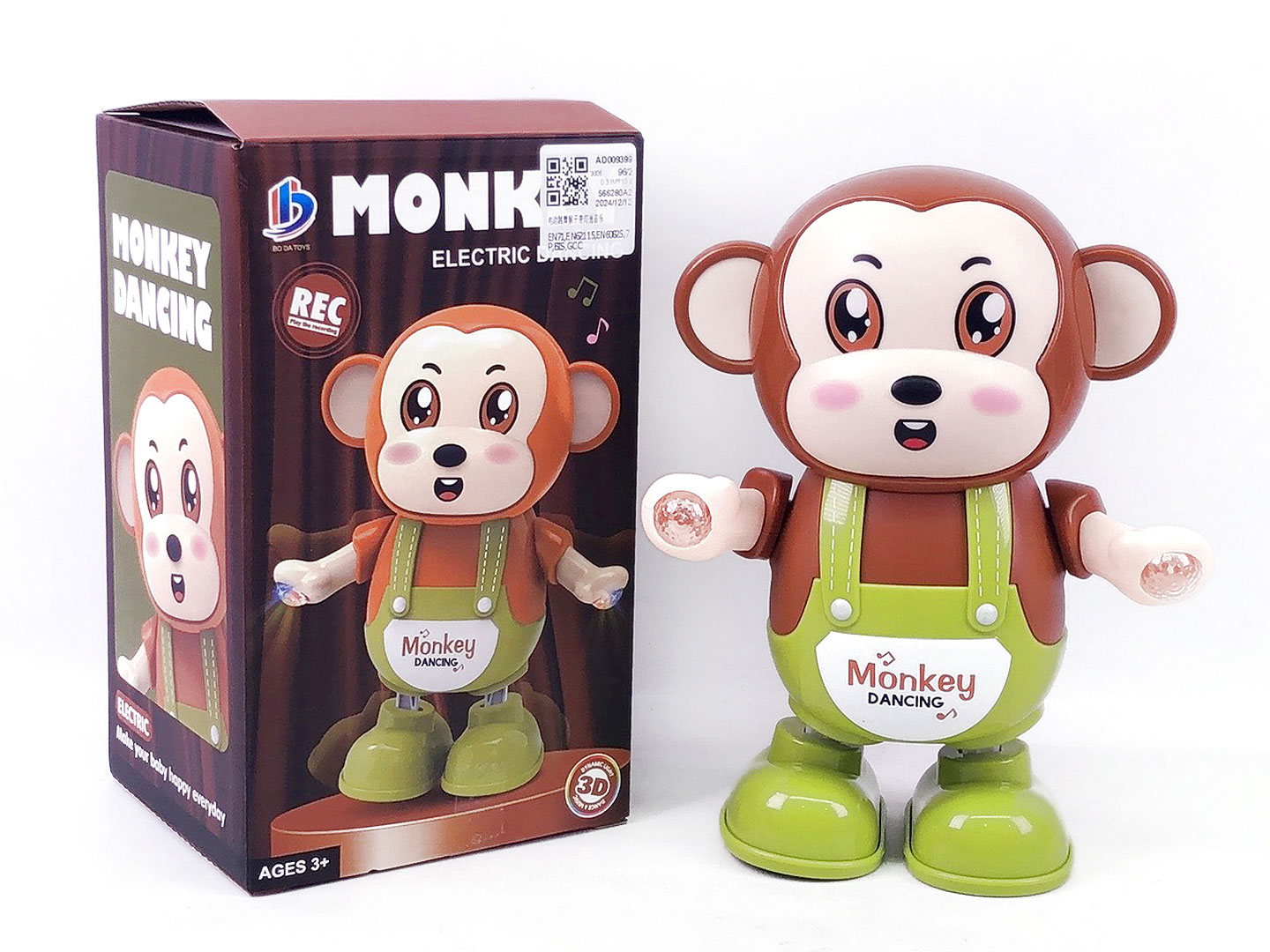 B/O Dancing Monkey W/L_M toys