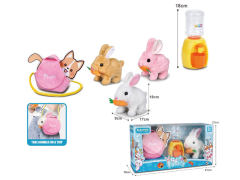 B/O Rabbit Set W/S(3C) toys