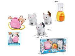 B/O Cat Set W/S(4S) toys