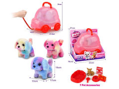 B/O Dog Set W/S(3C) toys