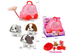 B/O Dog Set W/S(3C) toys