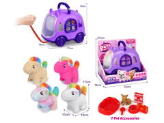 B/O Unicorn Set W/S(4S) toys