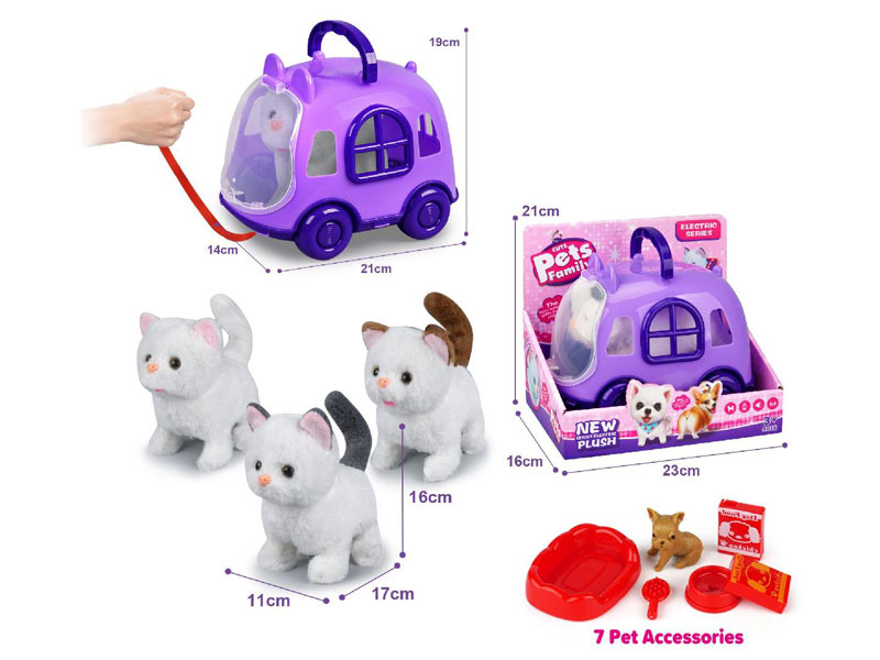 B/O Cat Set W/S(4S) toys