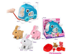 B/O Rabbit Set W/S(3C) toys