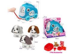 B/O Dog Set W/S(3C) toys