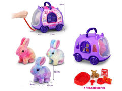 B/O Rabbit Set W/S(3C) toys