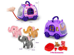 B/O Elephant Set W/S(3C) toys