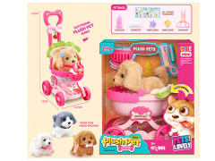 手推车电动小狗套装（4款）