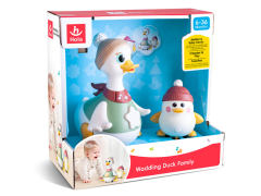 电动摇摆鸭带灯光音乐（1大+1小）