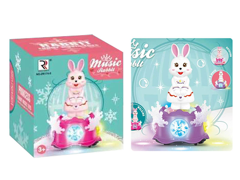 B/O universal Rabbit W/L_M toys