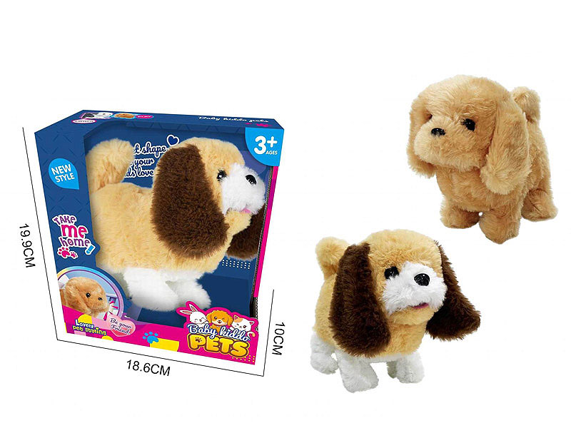 B/O Walking Dog W/S(2C) toys