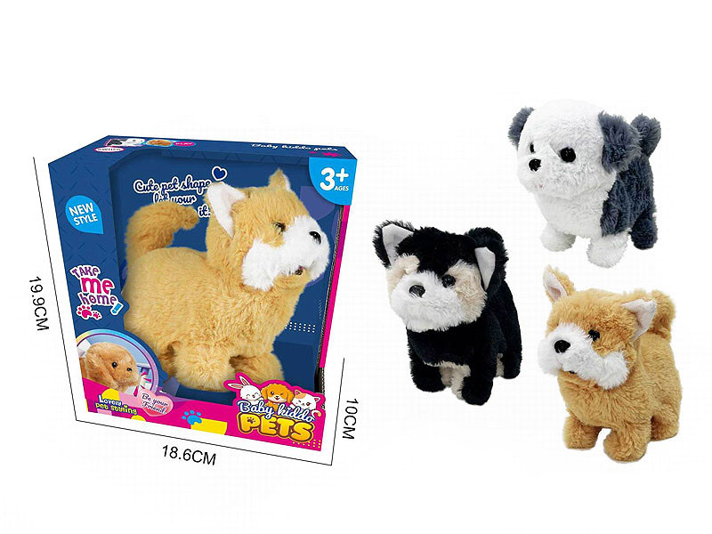 B/O Walking Dog W/S toys