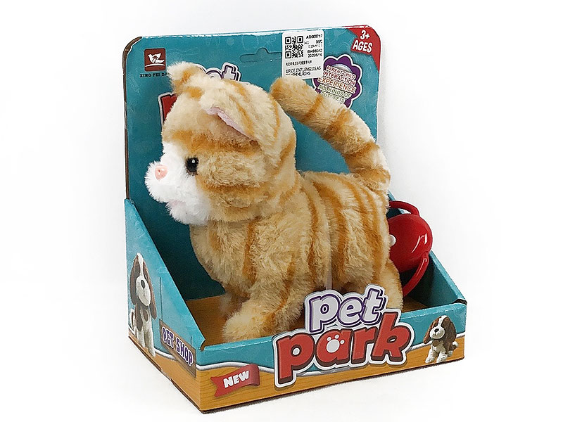 B/O Walking Cat W/S toys