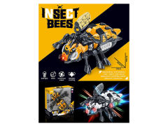 电动万向机械蜜蜂带灯光音乐（2色）