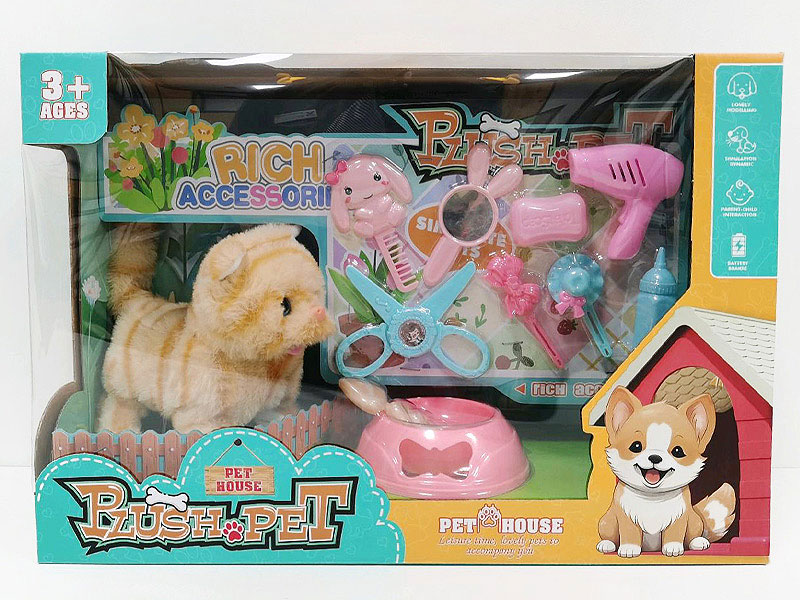 B/O Cat Set(2C) toys