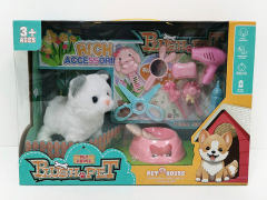 电动毛绒猫套装（2色）