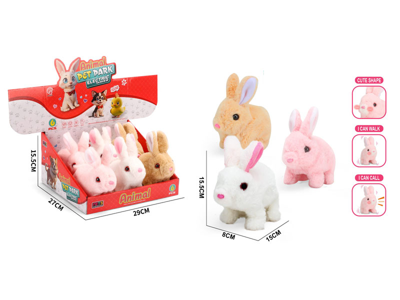 B/O Rabbit(6in1) toys