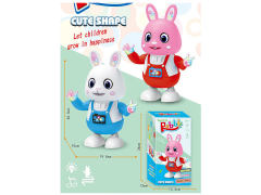 B/O Dancing Rabbit W/L_M(2C) toys