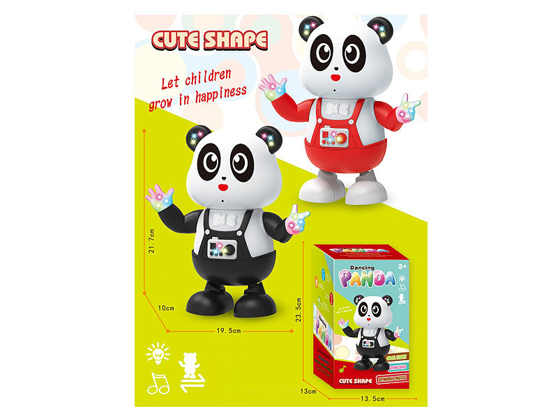B/O Dancing Panda W/L_M(2C) toys