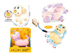 电动QQ狗带灯光（2色）