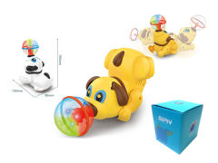 电动旋转顶球狗（2色）