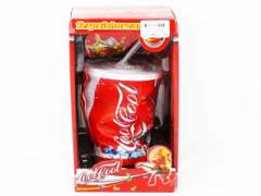 B/O universal Dance Coke Cup W/M toys