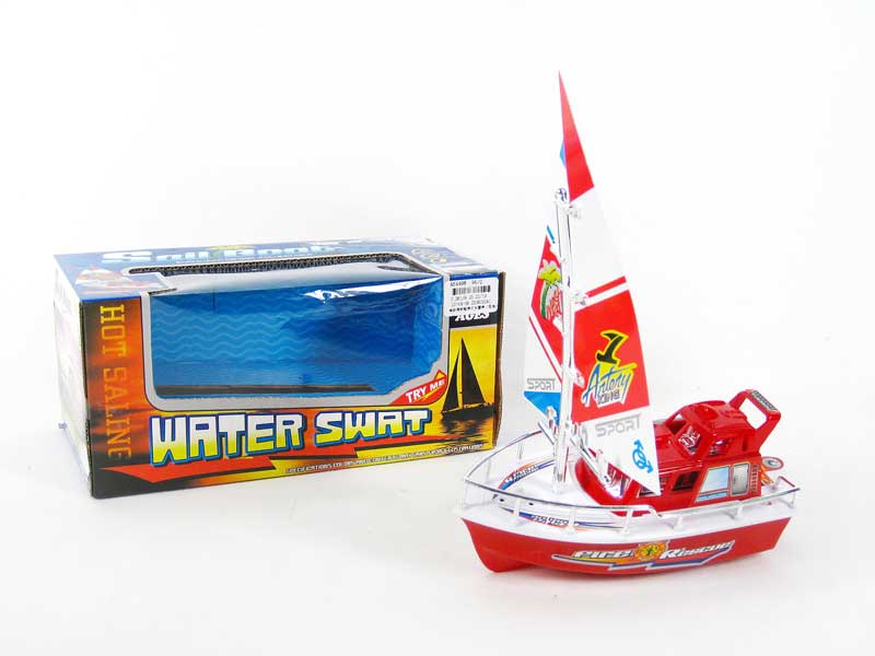 B/O Boat W/L_S toys