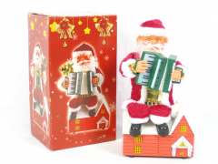 B/O Santa Claus Accordion W/L_Song toys