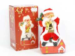 B/O Santa Claus Saxophone W/L toys