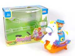 B/O Rocket Horse W/L_M(2S) toys