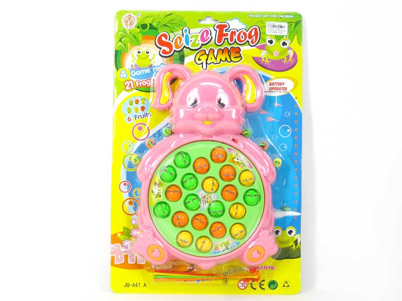 B/O Frog Game W/M toys