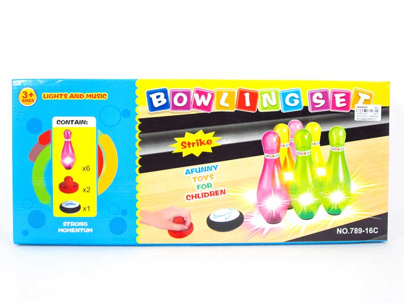B/O Bowling W/L toys