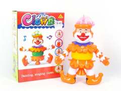 B/O Clown W/L_M(2C) toys