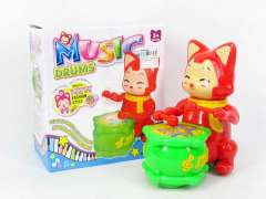B/O Play The Drum Fox(2S) toys