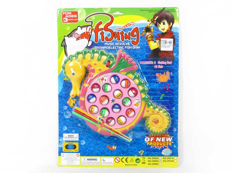 B/O Fishing Game W/M toys