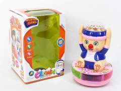 B/O Clown W/L(2C) toys